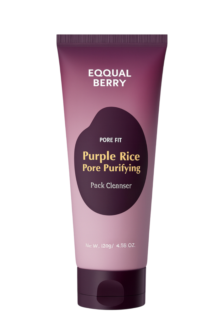 Eqqualberry Purple Rice Pore Purifying Pack Cleanser-image1 Eqqualberry Purple Rice Pore Purifying Pack Cleanser-image1