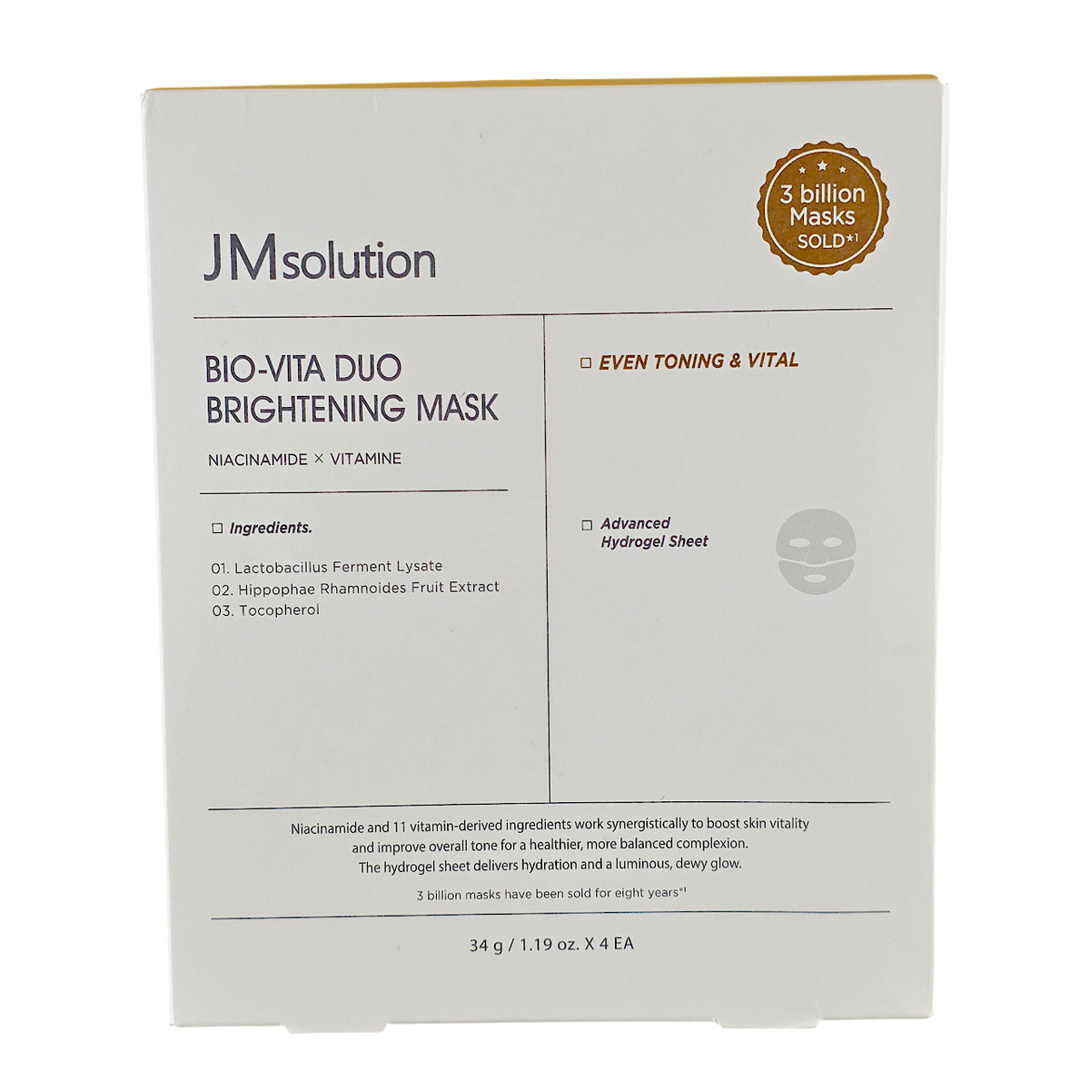 JM Solution Bio-Vita Duio Brightening Mask Set-image2 JM Solution Bio-Vita Duio Brightening Mask Set-image2