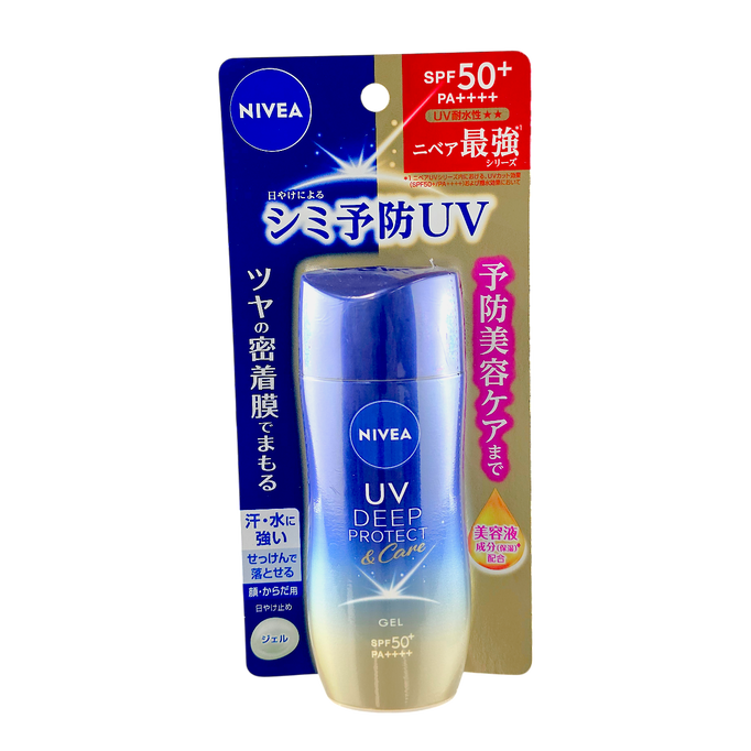 Nivea Japan UV Deep Proctect & Care Gel SPF50+ PA++++ Nivea Japan UV Deep Proctect & Care Gel SPF50+ PA++++