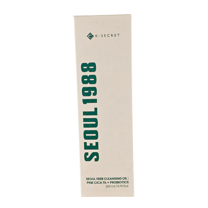K-secret Seoul 1998 Cleansing Oil Pine Cica 1% + Probiiotics