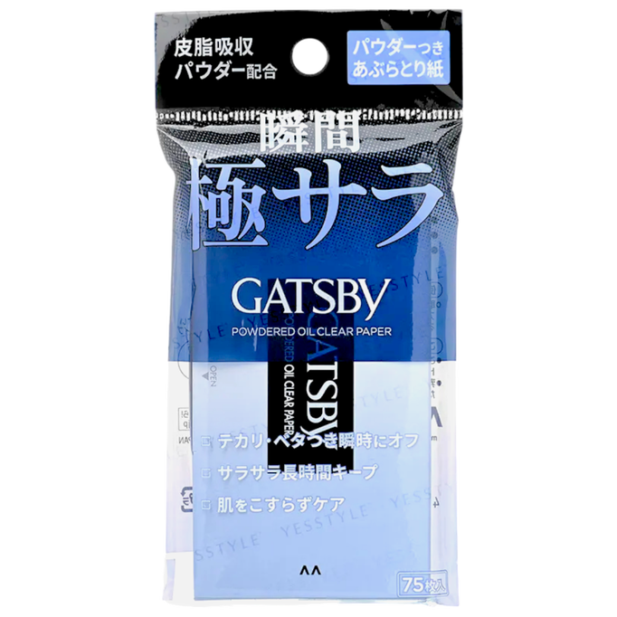 Mandom Gatsby Powdered Oil Clear Paper Mandom Gatsby Powdered Oil Clear Paper