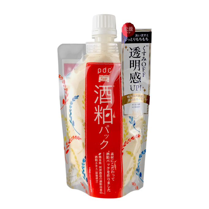 PDC Wafood Made Sake Lees Face Pack