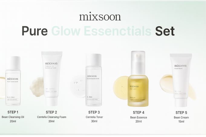 Mixsoon Pure Glow Essentials Set-image1