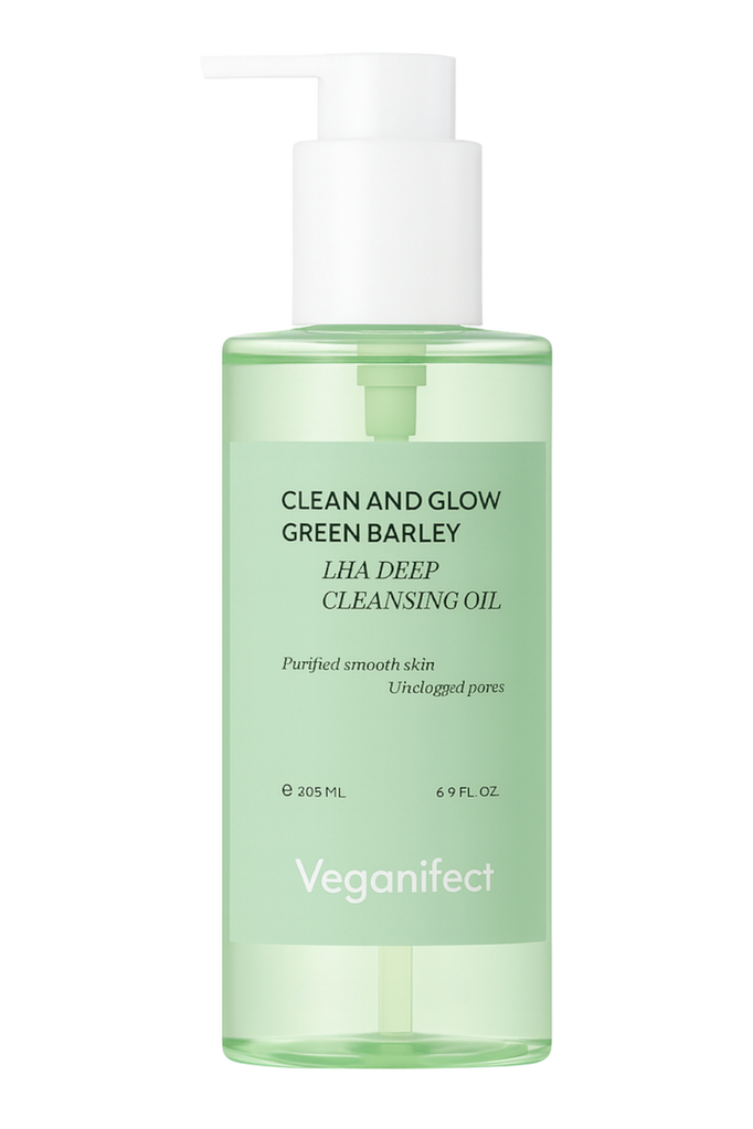 Veganifect Clean And Glow Green Barley Cleansing Oil