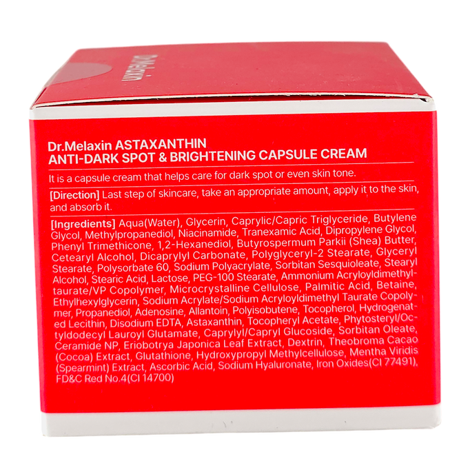 Dr. Melaxin Astaxanthin Anti-Freckles & Whitening Capsule Cream