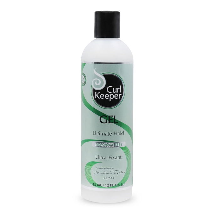 Curly Hair Solutions Curl Keeper Fragrance-Free Ultimate Hold With Frizz Control Gel