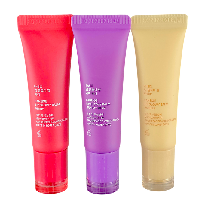Laneige Lip Glowy Balm Trio Set