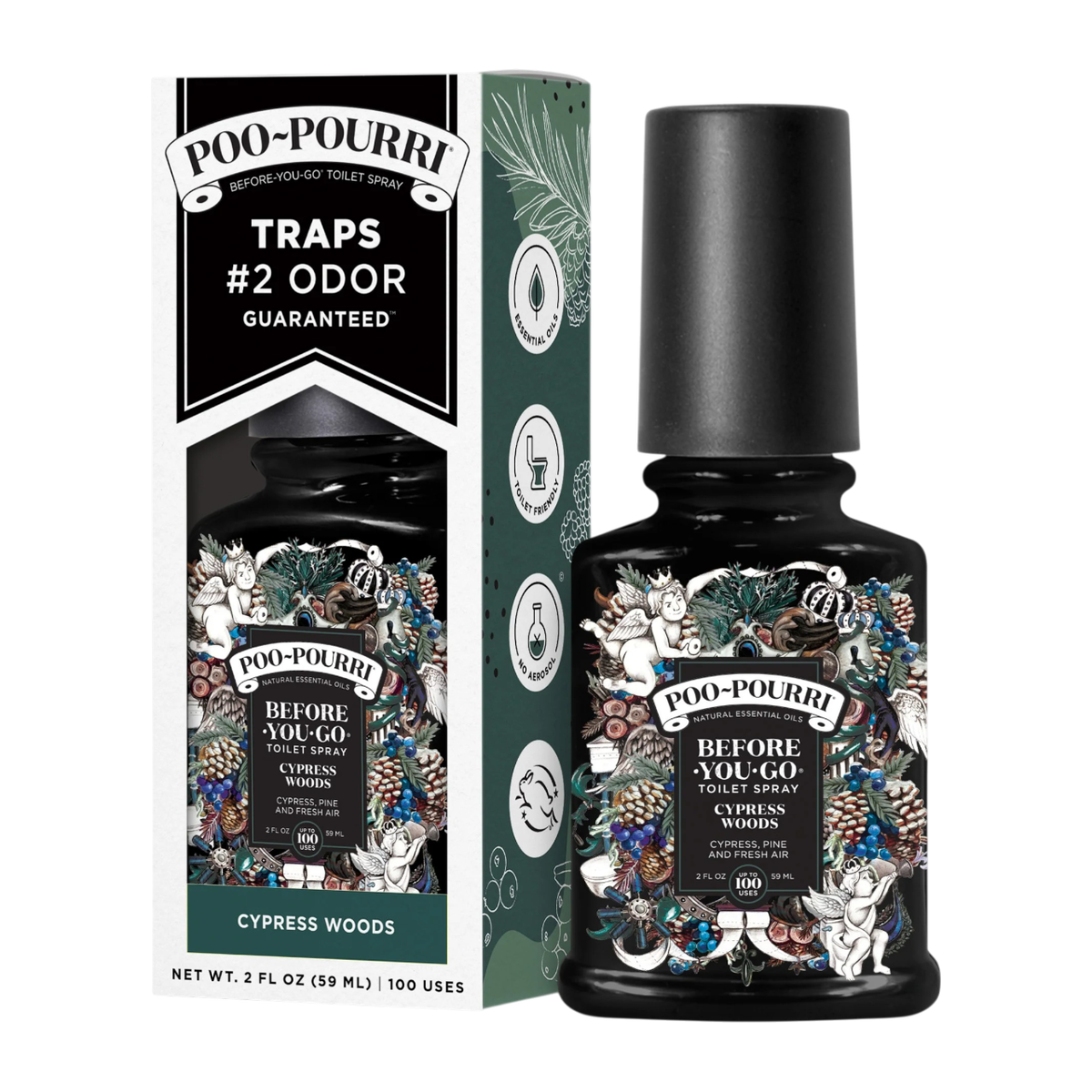 Poo-Pourri Before-You-Go Toilet Spray Cypress Woods-image1