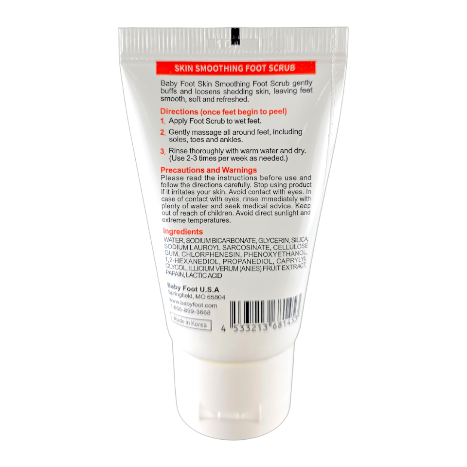 Baby Foot Skin Smoothing Foot Scrub Baking Soda-image2 Baby Foot Skin Smoothing Foot Scrub Baking Soda-image2