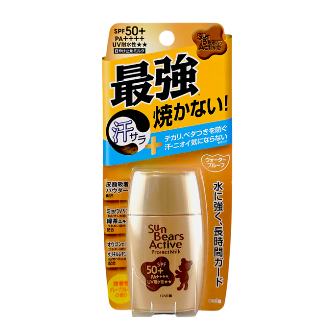 The OMI Brotherhood Sun Bears Active Protect Milk Sunscreen SPF50+ PA++++-image1
