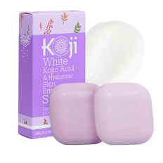 koji White Kojic Acid & Hyaluronic Acid Brightening Soap