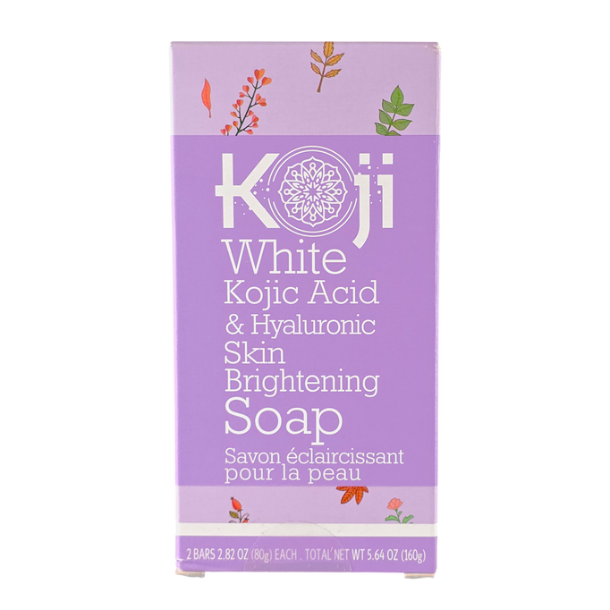 koji White Kojic Acid & Hyaluronic Acid Brightening Soap