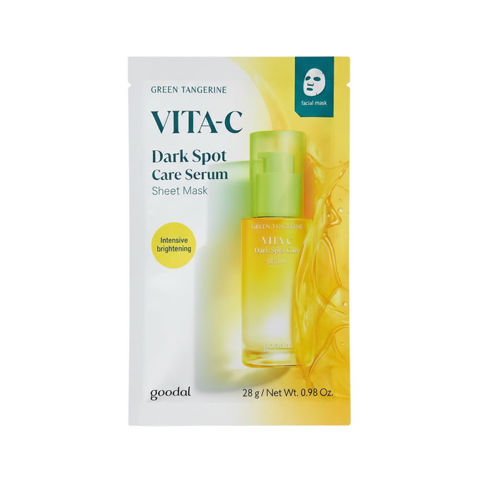 Goodal Green Tangerine Vita C Dark Spot Care Serum Facial Mask-image1 Goodal Green Tangerine Vita C Dark Spot Care Serum Facial Mask-image1