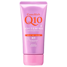 Kose CoenRich Q10 Whitening Medicated Moist Gel Hand Cream White Floral-image1