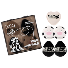 Xixi Cow Seties Mini Puff Set Xixi Cow Seties Mini Puff Set
