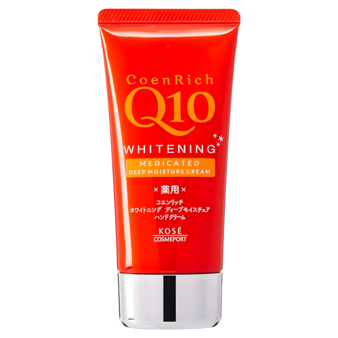 Kose CoenRich Q10 Whitening Medicated Deep Moisture Hand Cream-image1 Kose CoenRich Q10 Whitening Medicated Deep Moisture Hand Cream-image1