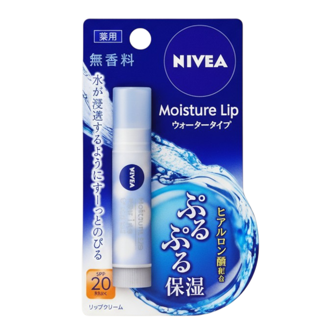 Nivea Japan Moisture Lip Water Type Balm SPF20 PA+++