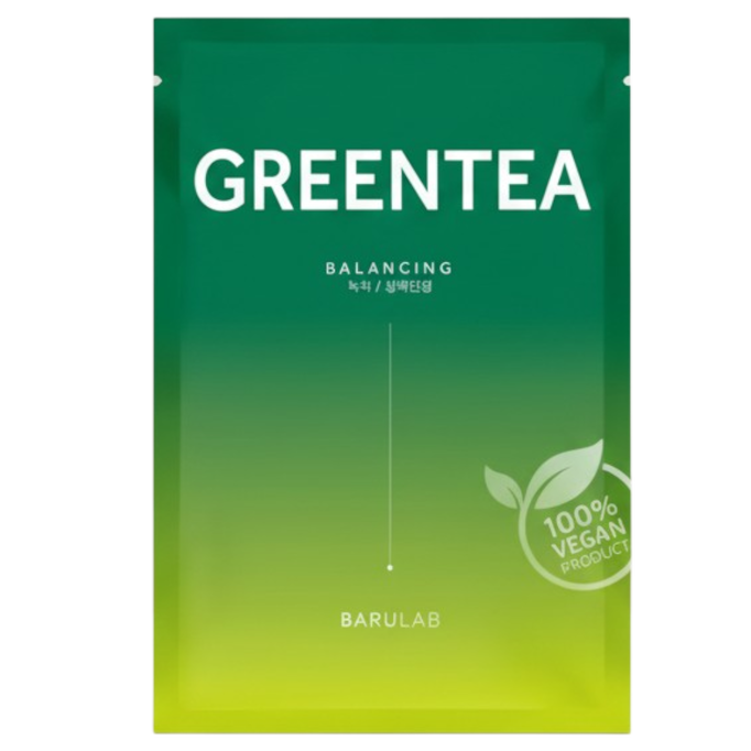 BARULAB The Clean Vegan Mask Green Tea