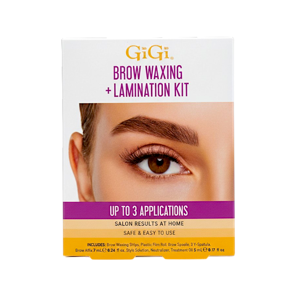 0.41 oz, Gigi Brow Waxing + Lamination Kit | SleekShop