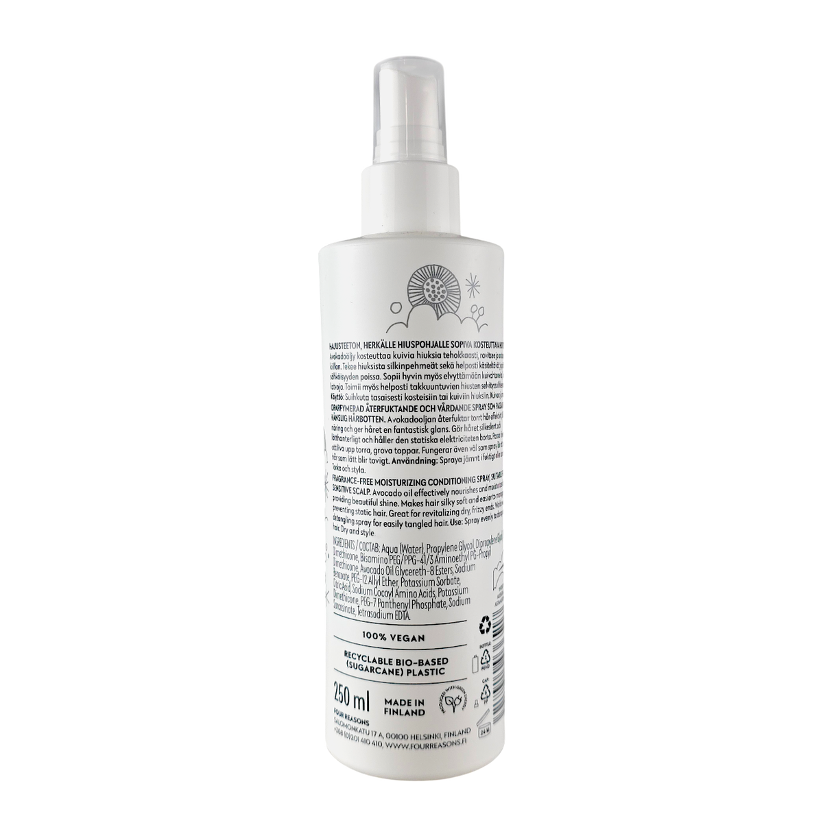 No Nothing Sensitive Moisture Leave-In Mist-image2 No Nothing Sensitive Moisture Leave-In Mist-image2