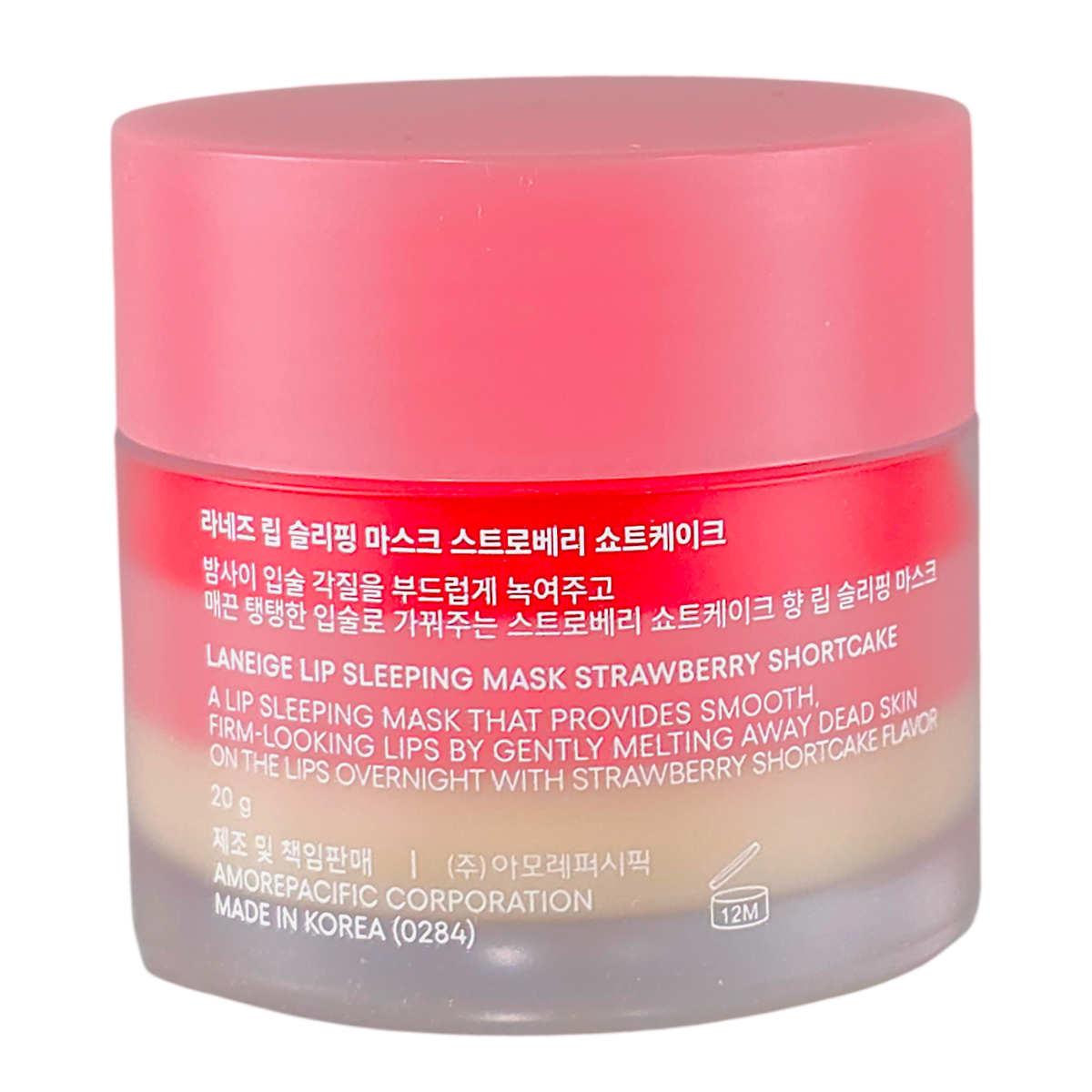 Laneige Lip Sleeping Mask -  Strawberry Shortcake-image2