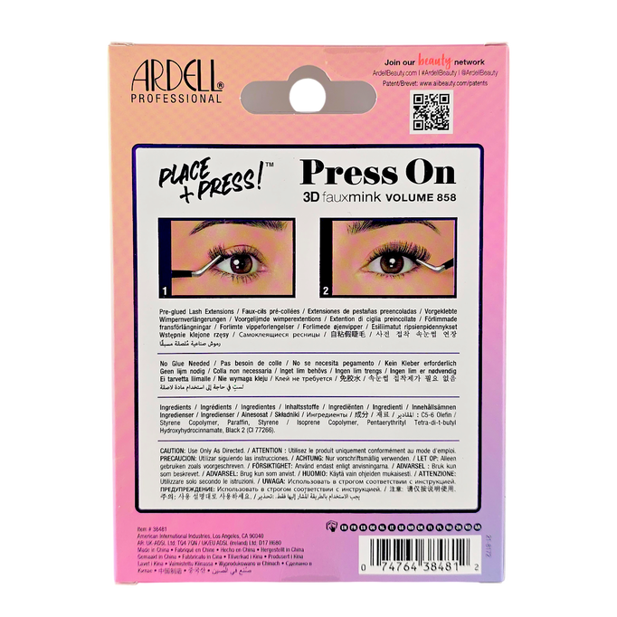 Ardell Press On OverLash Self-Adhesive Clusters