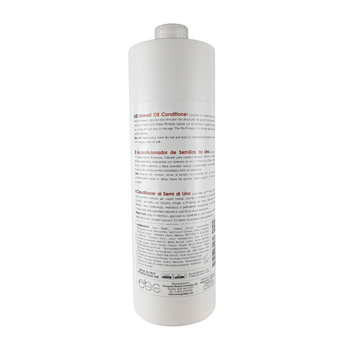 Ever Ego Italy Conditioner Semi Di Lino-image2 Ever Ego Italy Conditioner Semi Di Lino-image2