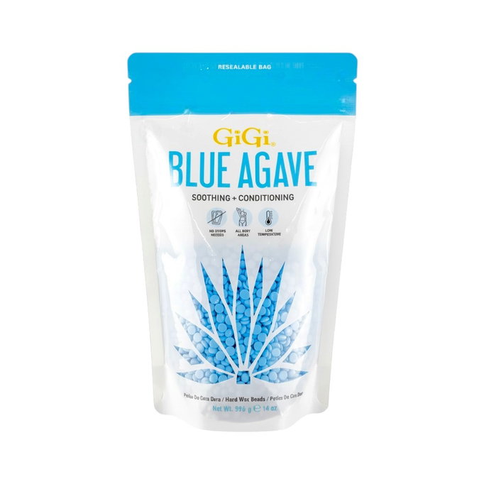 Gigi Blue Agave Soothing + Conditioning Hard Wax Beads Gigi Blue Agave Soothing + Conditioning Hard Wax Beads