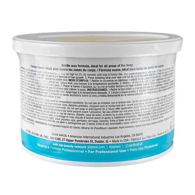 Gigi Blue Agave Soothing + Nourishing Soft Wax-image2 Gigi Blue Agave Soothing + Nourishing Soft Wax-image2