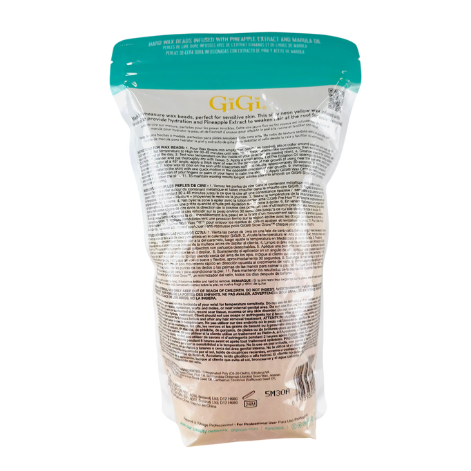 Gigi Pineapple w/ Marula Oil + Pineapple Extract Hard Wax Beads-image3 Gigi Pineapple w/ Marula Oil + Pineapple Extract Hard Wax Beads-image3