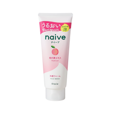 Kracie Naive Peach Leaf Face Wash