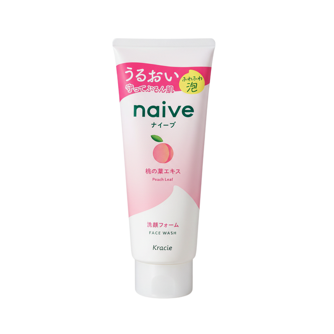 Kracie Naive Peach Leaf Face Wash