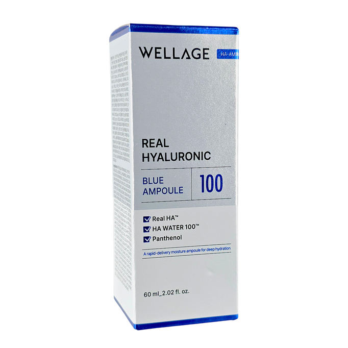 Wellage Real Hyaluronic Blue Ampoule 100-image1