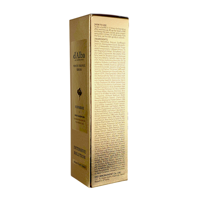 D'Alba Piedmont White Truffle Serum Supreme Intensive Solution-image3