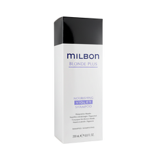 Milbon Signature Blonde Plus Nourishing Violet Shampoo-image1 Milbon Signature Blonde Plus Nourishing Violet Shampoo-image1