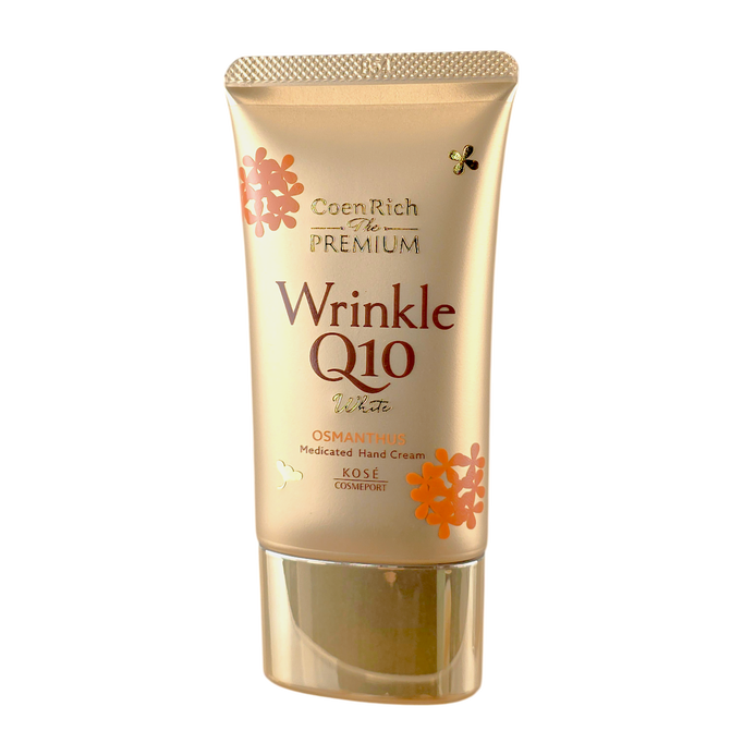 Kose Cosmeport Coen Rich The Premium Q10 White Wrinkle Care Hand Cream-image1 Kose Cosmeport Coen Rich The Premium Q10 White Wrinkle Care Hand Cream-image1