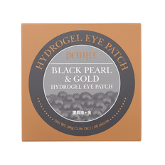 Petitfee Black Pearl & Gold Hydrogel Eye Patches-image2 Petitfee Black Pearl & Gold Hydrogel Eye Patches-image2