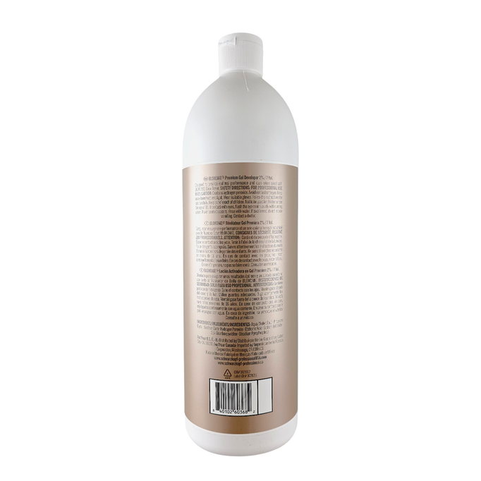 Schwarzkopf Professional Blonde Me Premium Developer Gel Formula - 2% 7 Vol  - GEL FORMULA FOR BLONDES