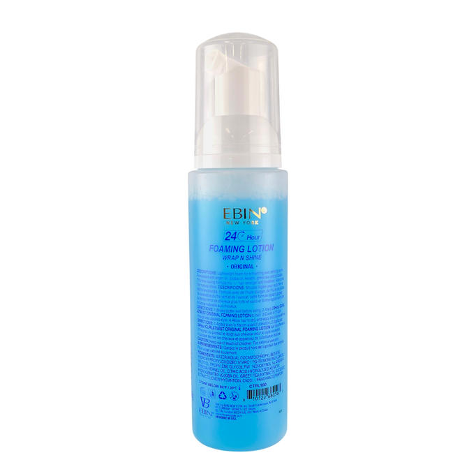 EBIN New York Curl & Twist Foaming Lotion Wrap n Shine Original