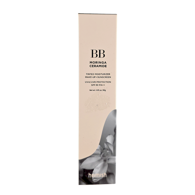 Heimish BB Moringa Ceramide Tinted Moisturizer Make Up+Sunscreen SPF30 PA ++