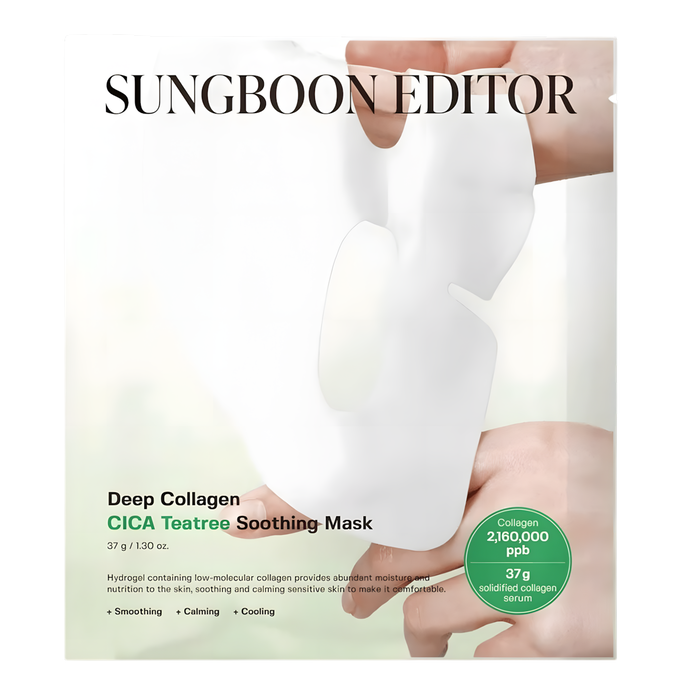 SungBoon Editor Deep Collagen Cica Teatrea Soothing Mask-image1 SungBoon Editor Deep Collagen Cica Teatrea Soothing Mask-image1