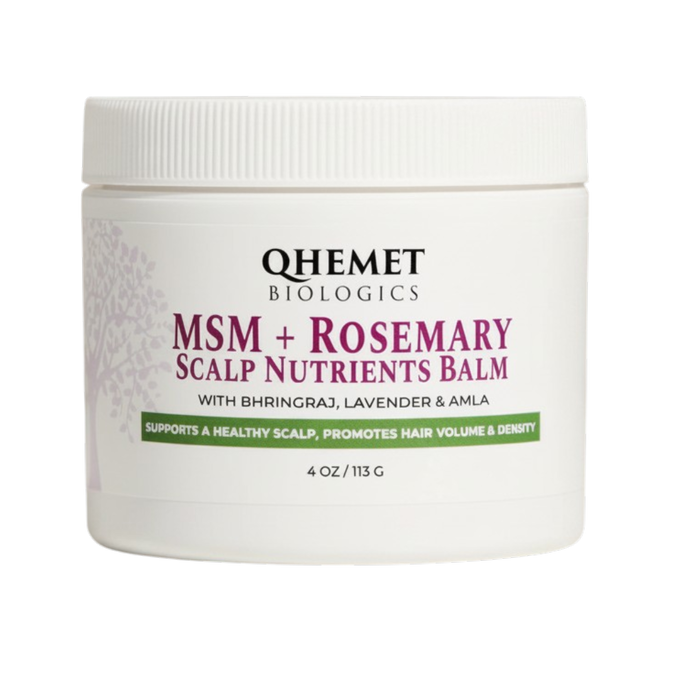 QHEMET BIOLOGICS MSM + Rosemary Scalp Nutrients Balm-image1 QHEMET BIOLOGICS MSM + Rosemary Scalp Nutrients Balm-image1