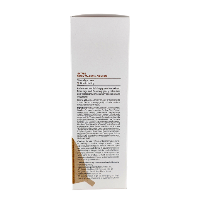 Isntree Green Tea Fresh Cleanser-image4 Isntree Green Tea Fresh Cleanser-image4