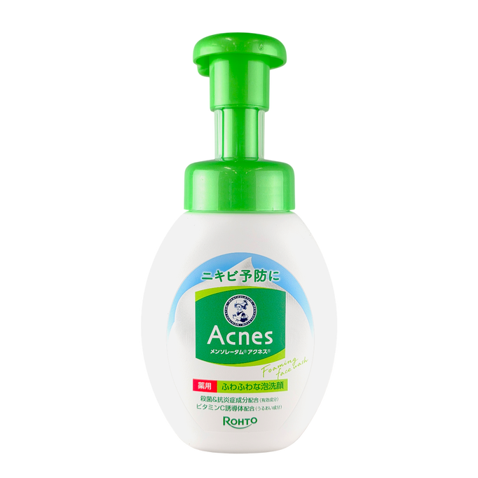 Rohto Mentholatum Acnes Foam Face Wash-image1 Rohto Mentholatum Acnes Foam Face Wash-image1