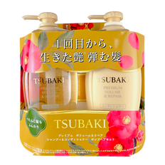 Shiseido Tsubaki Premium Volume & Repair Shampoo & Conditioner-image1