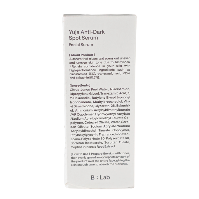 B.Lab Yuja Anti-Dark Spot Serum B.Lab Yuja Anti-Dark Spot Serum