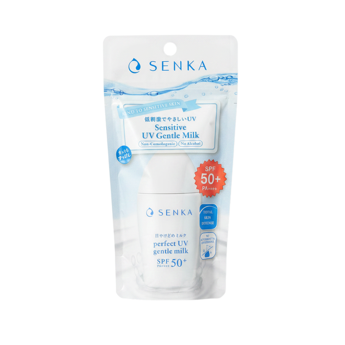 Shiseido Senka Sensitive UV Gentle Milk Sunscreen SPF 50+ PA++++