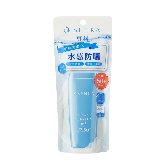 Shiseido Senka Perfect UV Gel Sunscreen SPF 50+ PA++++