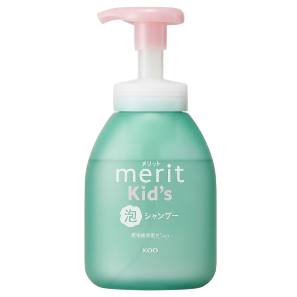Kao Merit Kid's Foam Shampoo Pump Natural Floral Scent-image1 Kao Merit Kid's Foam Shampoo Pump Natural Floral Scent-image1