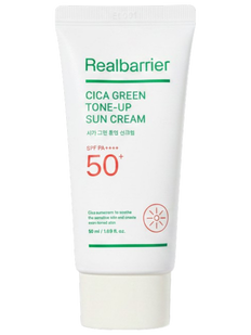 Real Barrier Cica Green Tone-Up Sun Cream SPF50+ PA++++ Real Barrier Cica Green Tone-Up Sun Cream SPF50+ PA++++